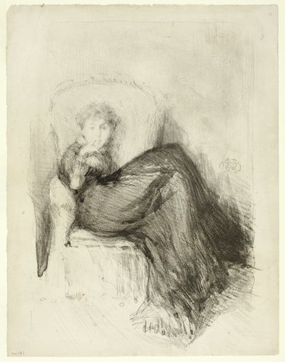 Studie: Maud sitzend von James Abbott McNeill Whistler