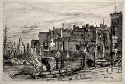 Thames-Polizei von James McNeill Whistler
