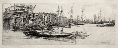 Thames Lagerhaus von James McNeill Whistler