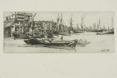 Thames-Lagerhäuser von James Abbott McNeill Whistler