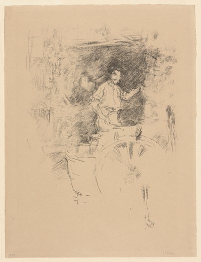 Der Schmied von James Abbott McNeill Whistler