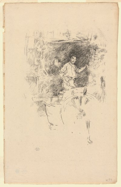 Der Schmied von James Abbott McNeill Whistler