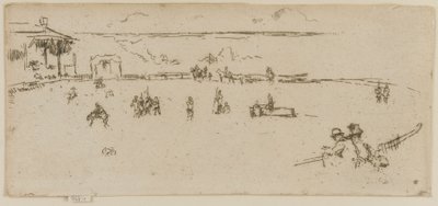 Das bockende Pferd, Wilder Westen von James Abbott McNeill Whistler