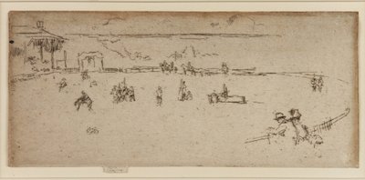 Das bockende Pferd, Wilder Westen von James Abbott McNeill Whistler