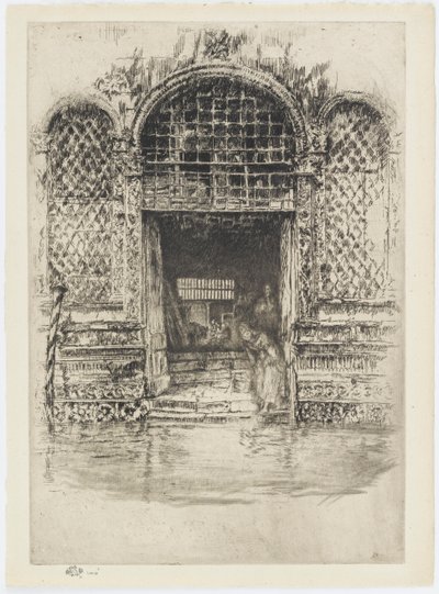 Die Türöffnung von James Abbott McNeill Whistler