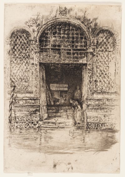 Die Tür von James Abbott McNeill Whistler