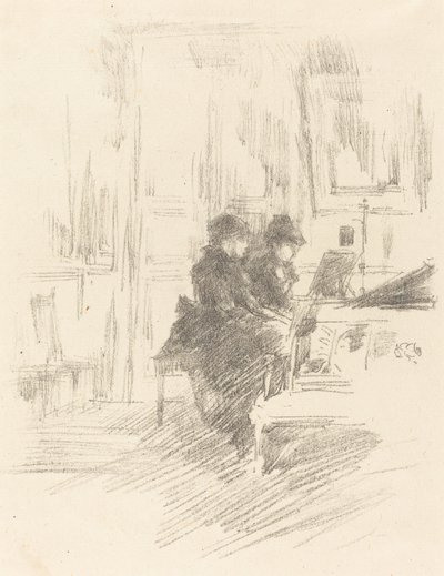 Das Duett, Nr. 2 von James Abbott McNeill Whistler