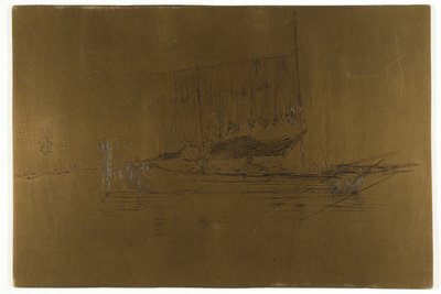 Das Fischerboot von James Abbott McNeill Whistler