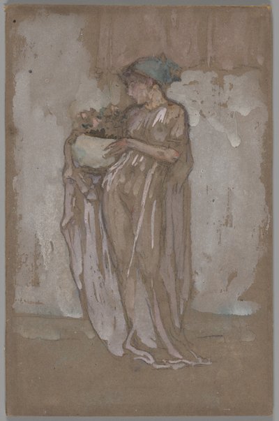 Die kleine blaue Kappe von James Abbott McNeill Whistler