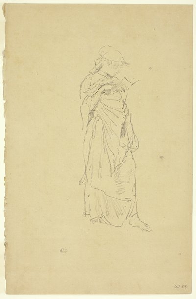 Der Roman: Mädchen beim Lesen von James Abbott McNeill Whistler