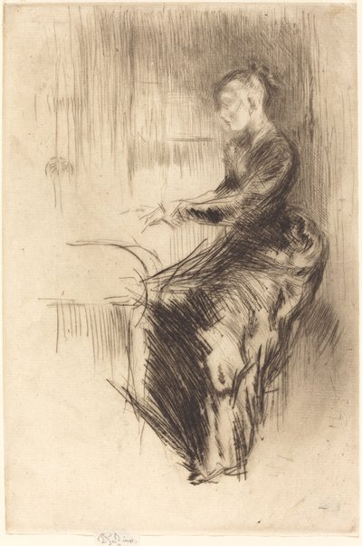 Das Klavier von James Abbott McNeill Whistler