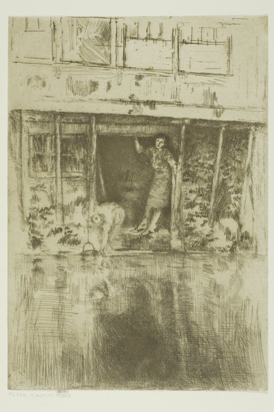Der Pierrot von James Abbott McNeill Whistler