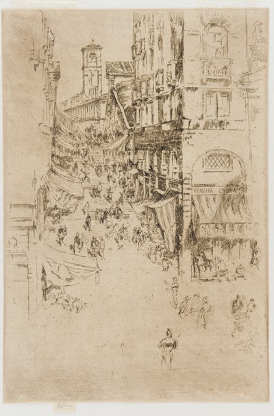 Die Rialto von James Abbott McNeill Whistler