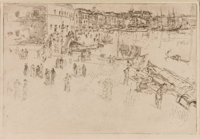 Die Riva von James Abbott McNeill Whistler