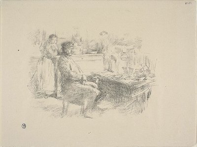Der Schuhmacher von James Abbott McNeill Whistler