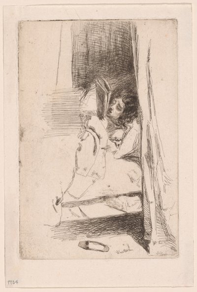 Der Pantoffel von James Abbott McNeill Whistler