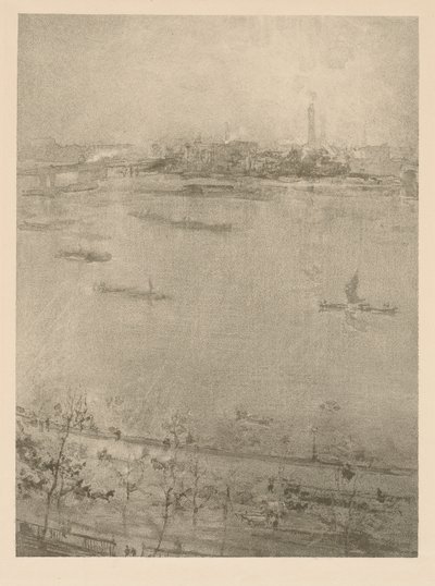 Die Themse von James McNeill Whistler
