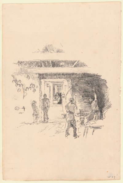Der Reifenschmied von James McNeill Whistler