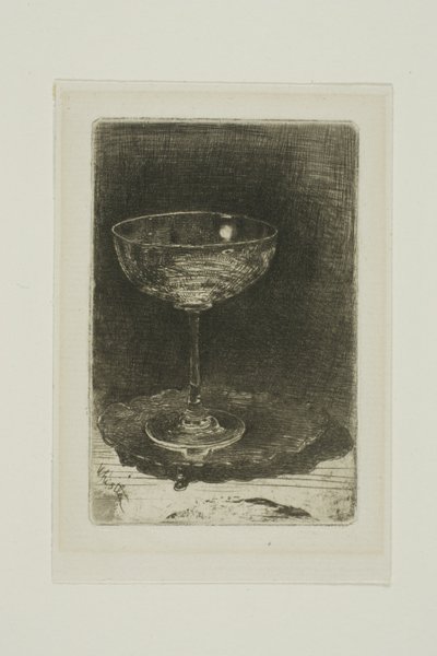 Das Weinglas von James Abbott McNeill Whistler