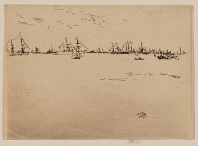 Truppenschiffe von James Abbott McNeill Whistler