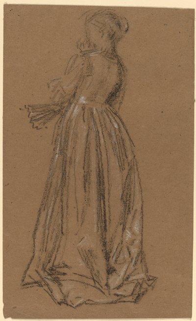 Frau mit einem Fächer von James Abbott McNeill Whistler