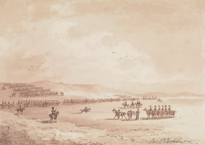 Kavallerieübungen von James Pattison Cockburn