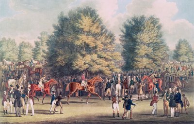 Epsom, Satteln im Warren von James Pollard