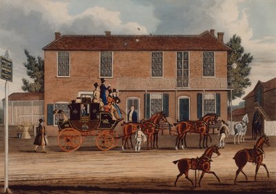 The Coach and Horses, Ilford von James Pollard