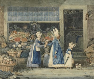 Der Gemüsehändler von James Pollard