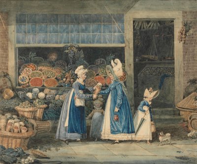 Der Gemüsehändler von James Pollard