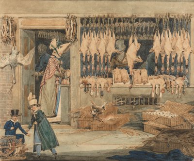 Der Geflügelmarkt von James Pollard