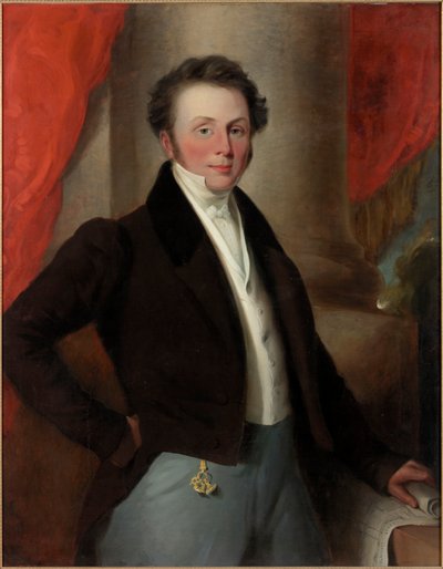 Porträt von Richard Grainger, um 1827 von James Ramsay