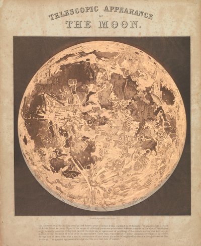 Teleskopische Erscheinung des Mondes von James Reynolds