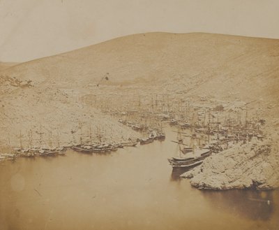 Hafen von Balaklava, 1855 von James Robertson