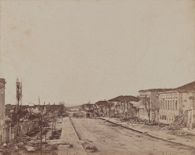 Straße in Sebastopol von James Robertson