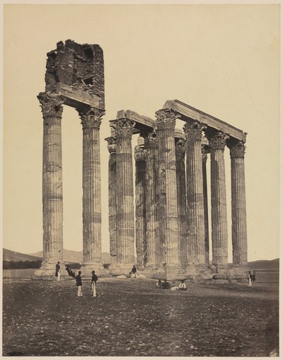 Tempel des Jupiter Olympius von James Robertson