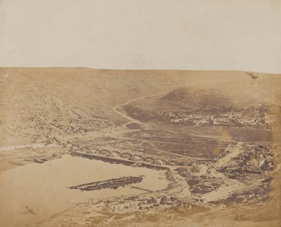 Die Woronzoff-Straße von Sewastopol, 1855 von James Robertson