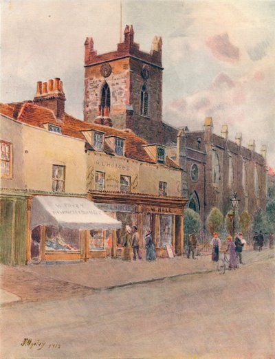 Chertsey Kirche, 1912, 1914 von James S Ogilvy