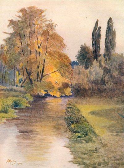 Ansicht auf die Wandle, 1912, 1914 von James S Ogilvy