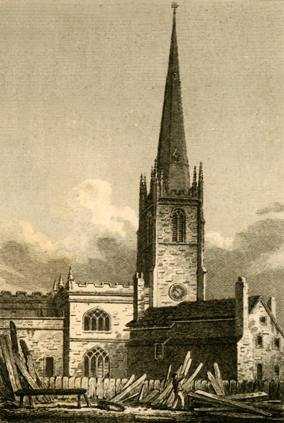 St. Nicholas Kirche, Liverpool, 1812 von James Sargant Storer