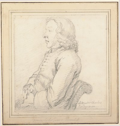 Porträt von Charles Bridgeman von James Thornhill