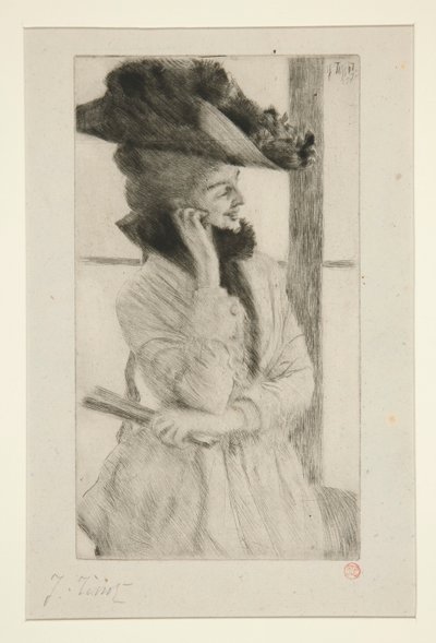 Am Fenster von James Tissot