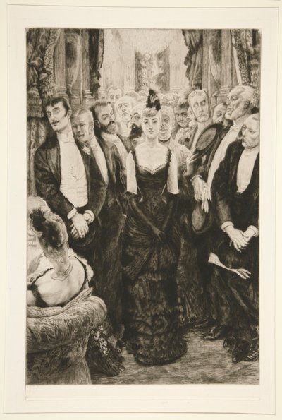 Die schönste Frau von Paris von James Tissot