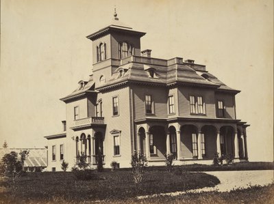 Viktorianisches Haus, ca. 1860 von James Wallace Black
