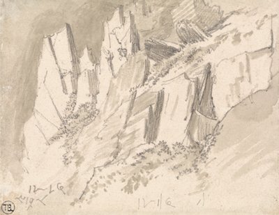 Eine zerklüftete Hügelkette von James Ward