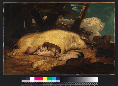 Schweine, nicht vor 1793 von James Ward
