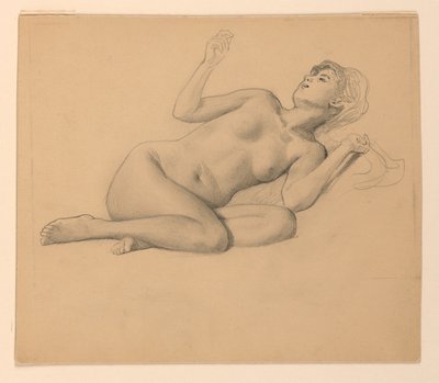 Weiblicher Akt von James Wells Champney