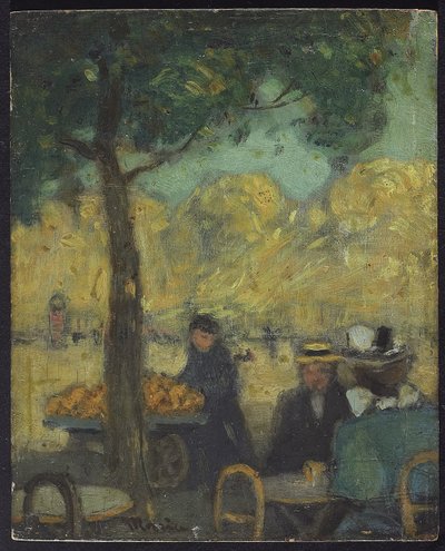 Flusscafé, ca. 1900 von James Wilson Morrice