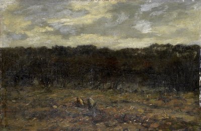 Kleiner Teich in der Heide von Jan Adam Zandleven