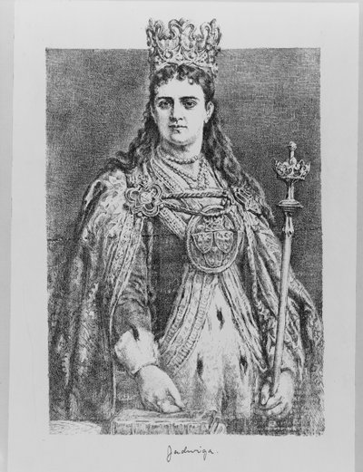 Königin Jadwiga von Polen, 19. Jahrhundert von Jan Alojzy Matejko